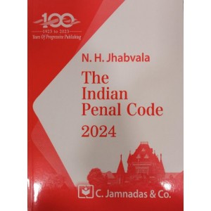 Jhabvala Law Series's Indian Penal Code [IPC] Notes for BA. LL.B & LL.B by Noshirvan H. Jhabvala, C.Jamnadas & Co. | Law of Crimes [Edn. 2024]